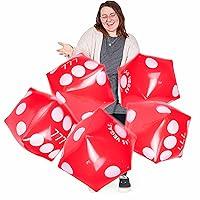 Algopix Similar Product 4 - 13 Jumbo Inflatable Dice Multipack 