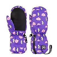 Algopix Similar Product 6 - HIGHCAMP Toddlers Cute Snow Mittens