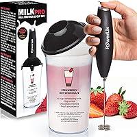 Algopix Similar Product 4 - POWERLIX Milk Frother Handheld Battery