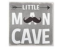Algopix Similar Product 1 - Little Man Cave Boys Nursery Wood Sign