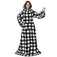 Algopix Similar Product 12 - PAVILIA Fleece Wearable Blanket with