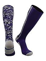 Algopix Similar Product 17 - TCK Digital Camo OTC Socks Purple