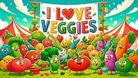 Algopix Similar Product 5 - I Love Veggies (I Love Everything)