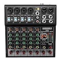 Algopix Similar Product 9 - GUDEHOLO 6Channel Professional DJ