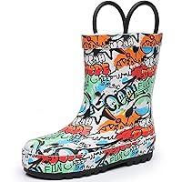 Algopix Similar Product 11 - RAINANGEL Toddler Rain Boots with