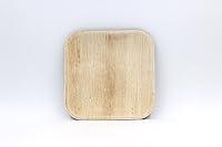 Algopix Similar Product 16 - EcoSouLife Palm Leaf  Sq Plate 8 