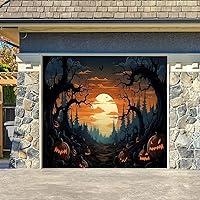 Algopix Similar Product 15 - Halloween Garage Door Banner Garage