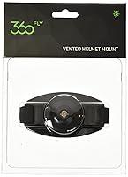 Algopix Similar Product 5 - 360fly Vented Helmet Mount  Black