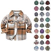 Algopix Similar Product 15 - SUERGHWAX Boys Fall Shirts Baby Girls