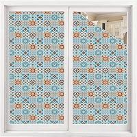 Algopix Similar Product 16 - Moroccan Window Film Rainbow Privacy