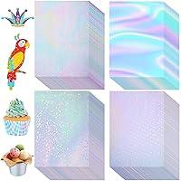 Algopix Similar Product 1 - 108 Sheets Holographic Sticker Paper