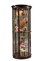 Algopix Similar Product 12 - Pulaski Furniture Half Round Curio