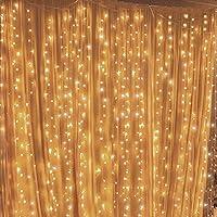 Algopix Similar Product 20 - Twinkle Star 300 LED Curtain String