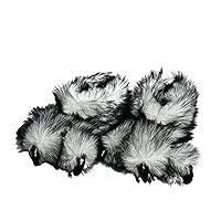 Algopix Similar Product 12 - Fluffy Monster Claw Slippers for Men