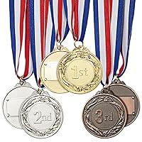 Algopix Similar Product 5 - 6Pack 1st 2nd 3rd Place Award Medals