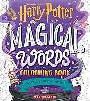 Algopix Similar Product 16 - Magical Words Coloring Book 24 Color 