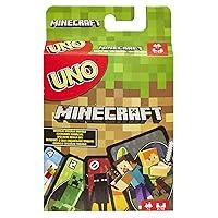 Algopix Similar Product 14 - Mattel Games UNO Minecraft Card Game