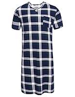 Algopix Similar Product 2 - luxilooks Nightgowns Mens Big  Tall