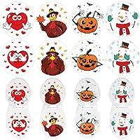 Algopix Similar Product 13 - Frienda 8 Pcs Halloween Pumpkin Toilet