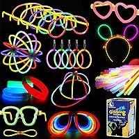 Algopix Similar Product 7 - KarberDark Glowstick 609 Pcs Total