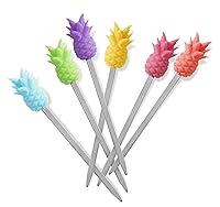 Algopix Similar Product 6 - nod products Set of 6 Perky Pineapple