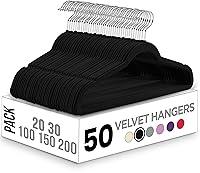 Algopix Similar Product 7 - Utopia Home Velvet Hangers 50 Pack 
