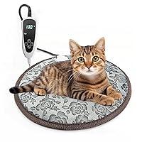 Algopix Similar Product 6 - GOLOPET Cat Heating Pad RoundD16in Pet