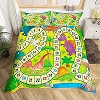 Algopix Similar Product 13 - Queen Size Kids Dinosaur Duvet Cover