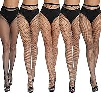 Algopix Similar Product 12 - akiido Fishnet Stockings High Waist