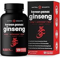 Algopix Similar Product 16 - NutraChamps Korean Red Panax Ginseng
