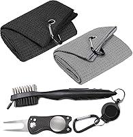 Algopix Similar Product 2 - VIVIDLY 4Piece Golf Towel Kit