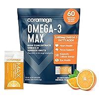 Algopix Similar Product 6 - Coromega MAX 2400mg Omega3 Fish Oil 