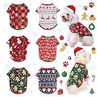 Algopix Similar Product 13 - KATOLK 6 Pieces Dog Clothes for Small