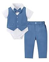 Algopix Similar Product 12 - SANMIO Baby Boy Baptism Outfits Short