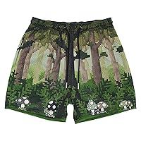 Algopix Similar Product 5 - MECHENG Mens Boho Graphic Print Shorts