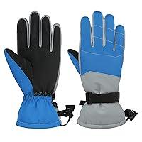 Algopix Similar Product 5 - Durio Kids Snow Gloves Waterproof