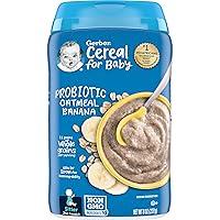 Algopix Similar Product 12 - Gerber Baby Cereal 2nd Foods Probiotic