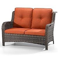 Algopix Similar Product 8 - Joyside Outdoor Patio Wicker Loveseat