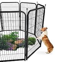 Algopix Similar Product 3 - Dogelsy Decorative Garden Metal Fence