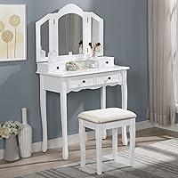 Algopix Similar Product 14 - Roundhill Furniture Sanlo Wooden Vanity