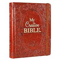 Algopix Similar Product 15 - KJV Holy Bible My Creative Bible Faux