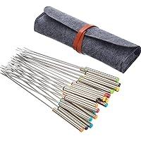 Algopix Similar Product 3 - TecUnite Stainless Steel Fondue Forks