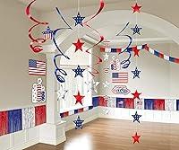 Algopix Similar Product 16 - Giant Patriotic Room Decorating Kit 1