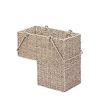 Algopix Similar Product 17 - Villacera 14Inch Wicker Stair Case