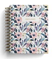 Algopix Similar Product 13 - Dreams Spiral Floral Scripture Journal