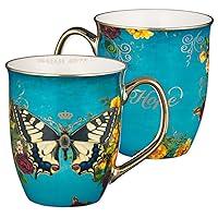 Algopix Similar Product 19 - Christian Art Gifts Teal Butterfly