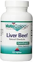 Algopix Similar Product 11 - Nutricology Liver Beef, 125 Vegicaps