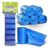 Algopix Similar Product 20 - Mighty Clean Baby Disposable Diaper Bag