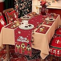 Algopix Similar Product 13 - Kopinma 7pcs Nutcracker Table Runner