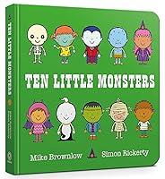 Algopix Similar Product 17 - Ten Little Monsters Board Book